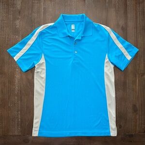 PGA Tour Men Golf Athletic Short Sleeve Polo Shirt Medium